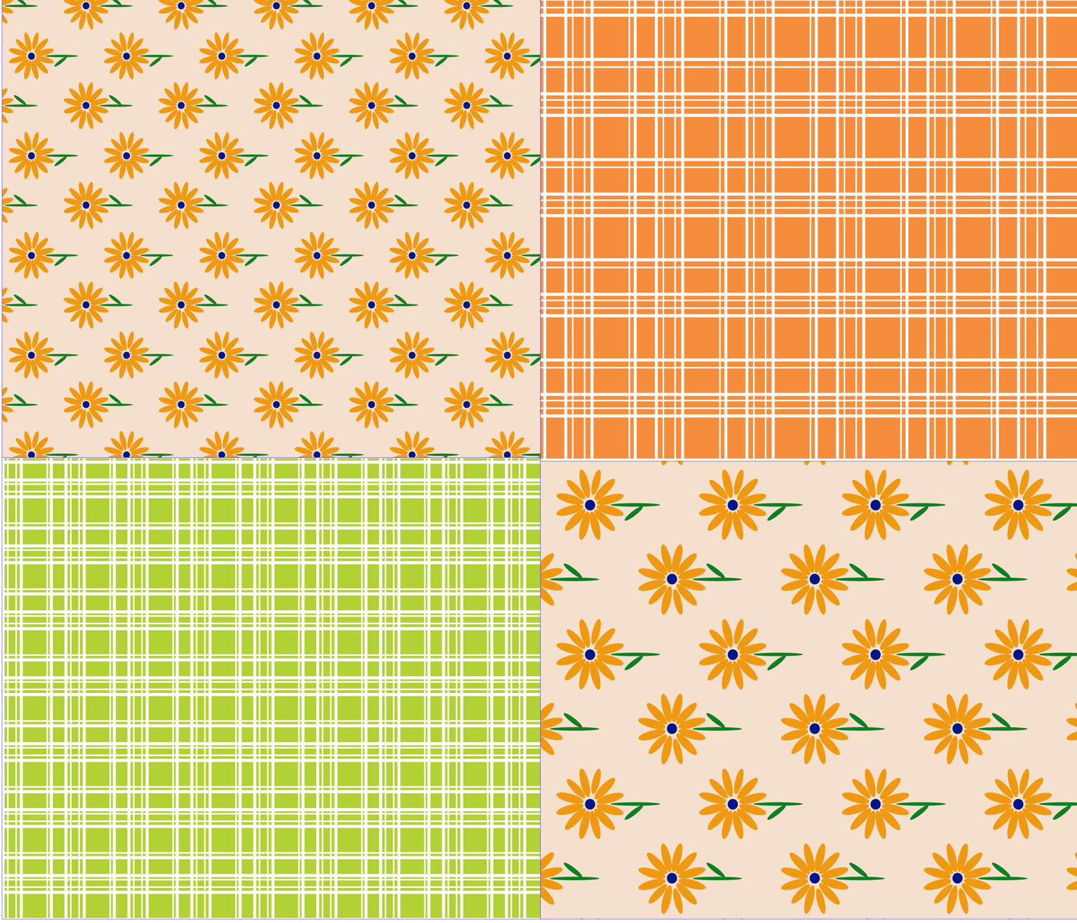 Daisy Tile - image 1 - student project