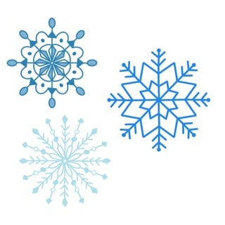 Fun snowflakes in procreate - image 1 - student project