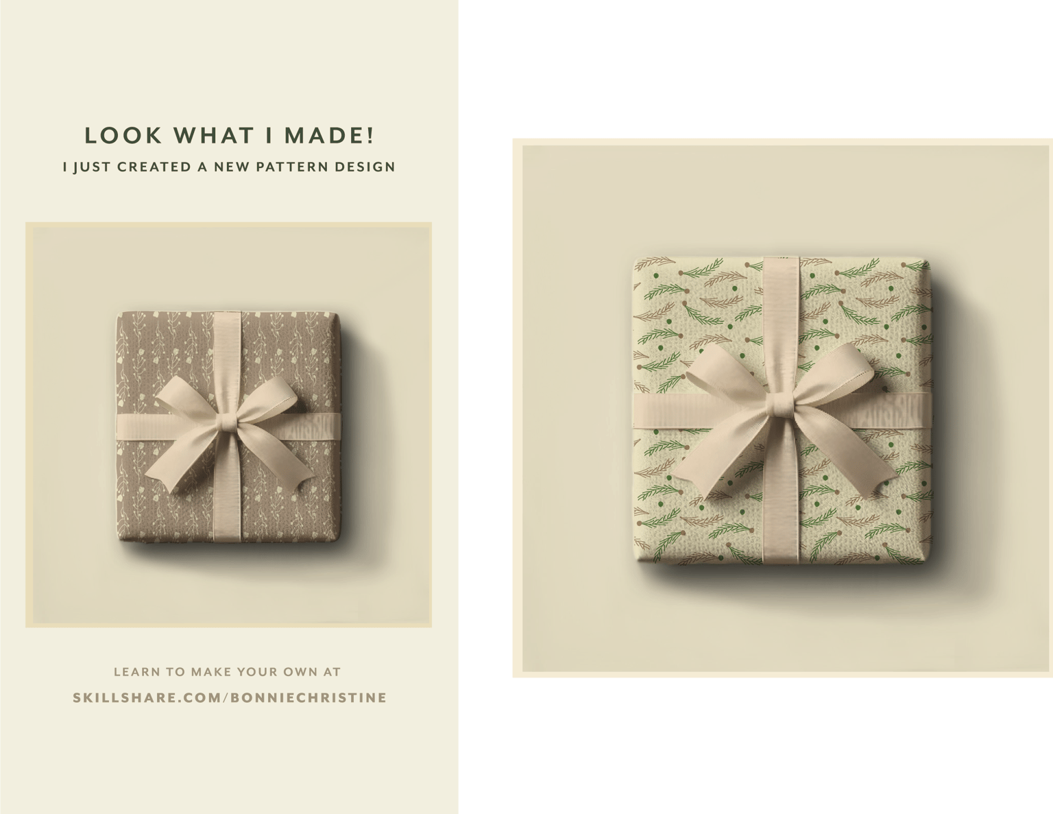 Wrapping paper with Bonnie - image 1 - student project