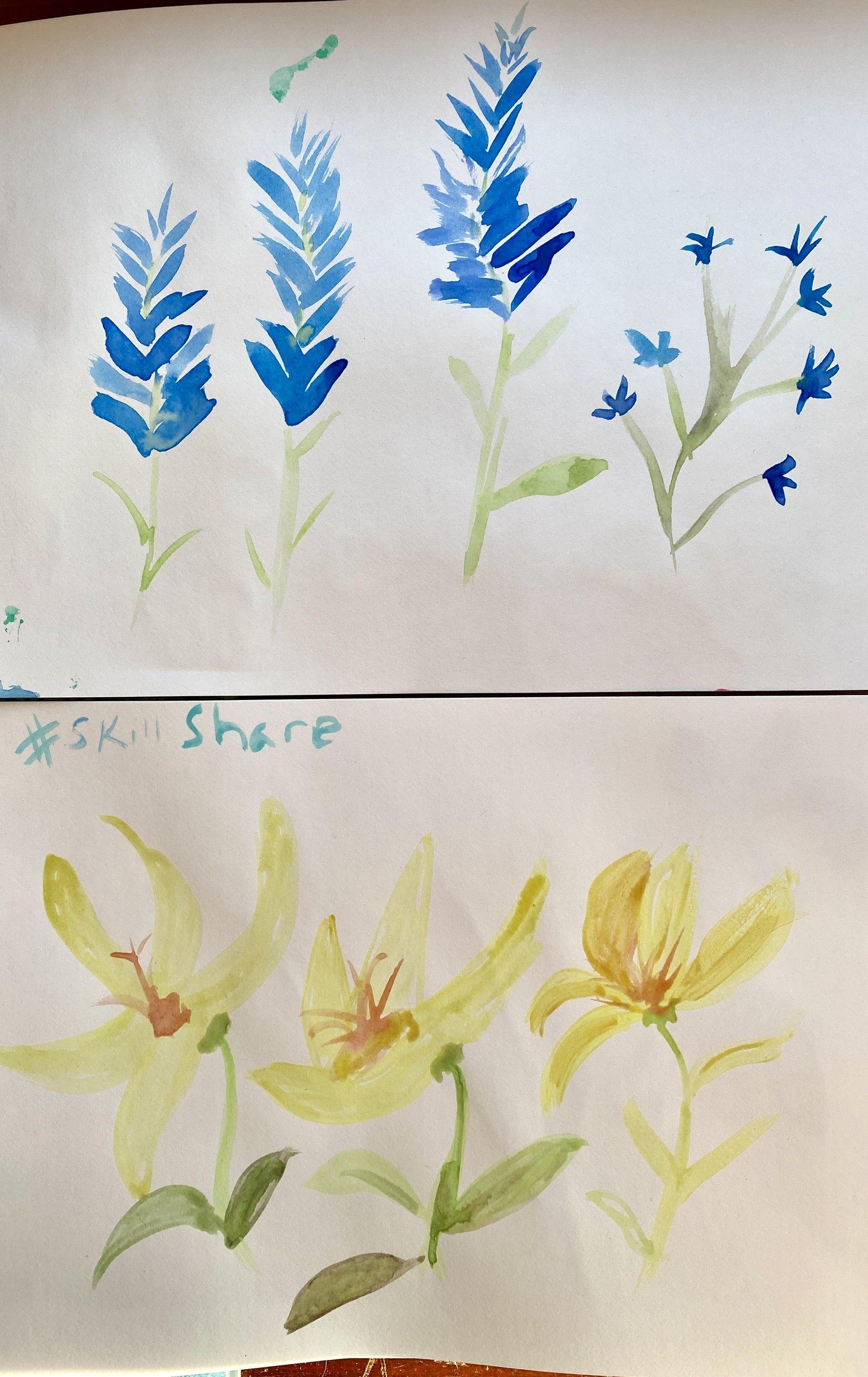 Simple Flowers - image 1 - student project