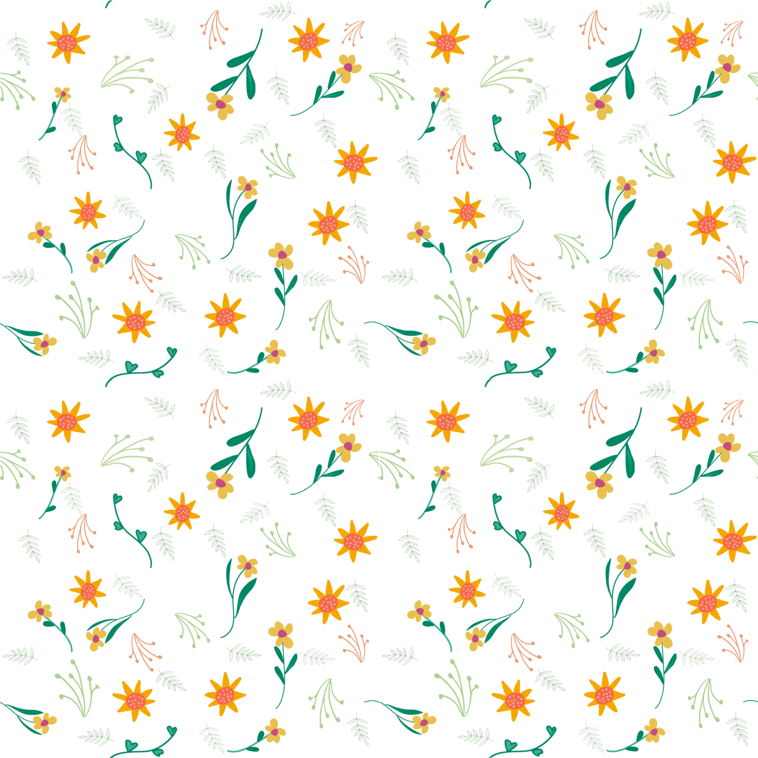 flower fun tile - image 1 - student project