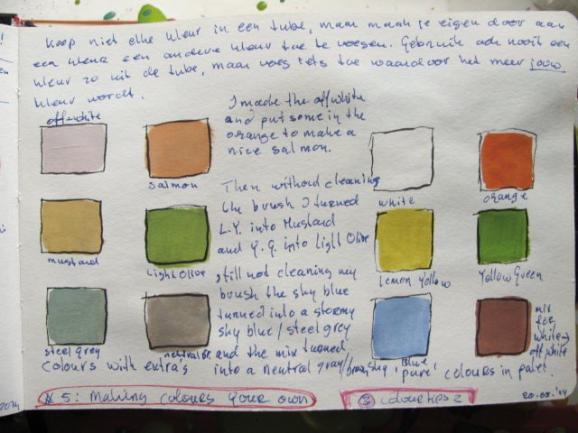 Colour Mixing with Gouache - image 6 - student project