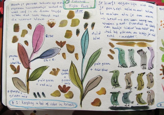 Colour Mixing with Gouache - image 3 - student project