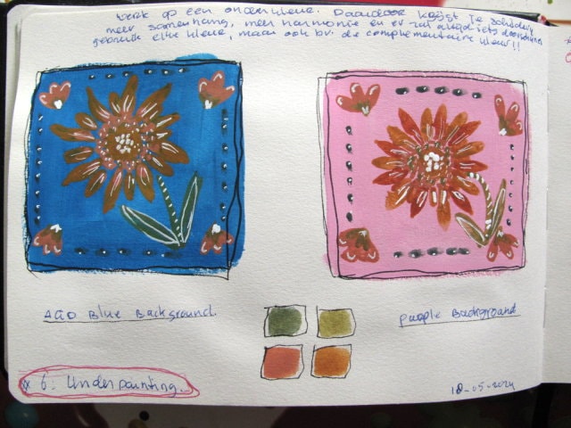 Colour Mixing with Gouache - image 7 - student project