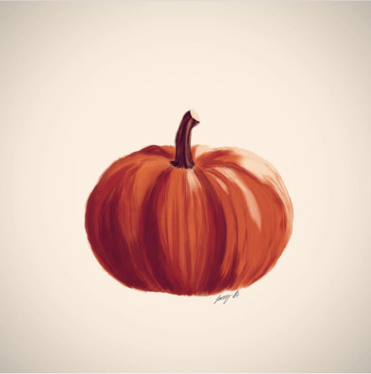 Grid Method Pumpkin - image 1 - student project