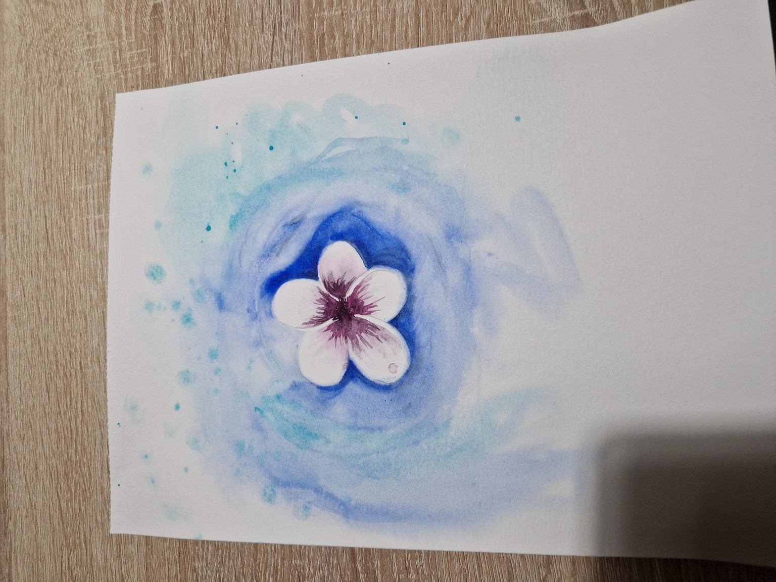 Watercolor Flowers :) - image 1 - student project