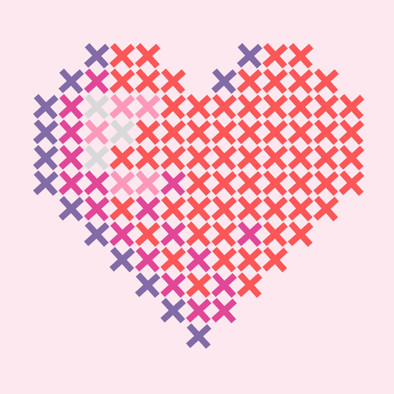 Digital Cross Stitch Pattern - image 2 - student project