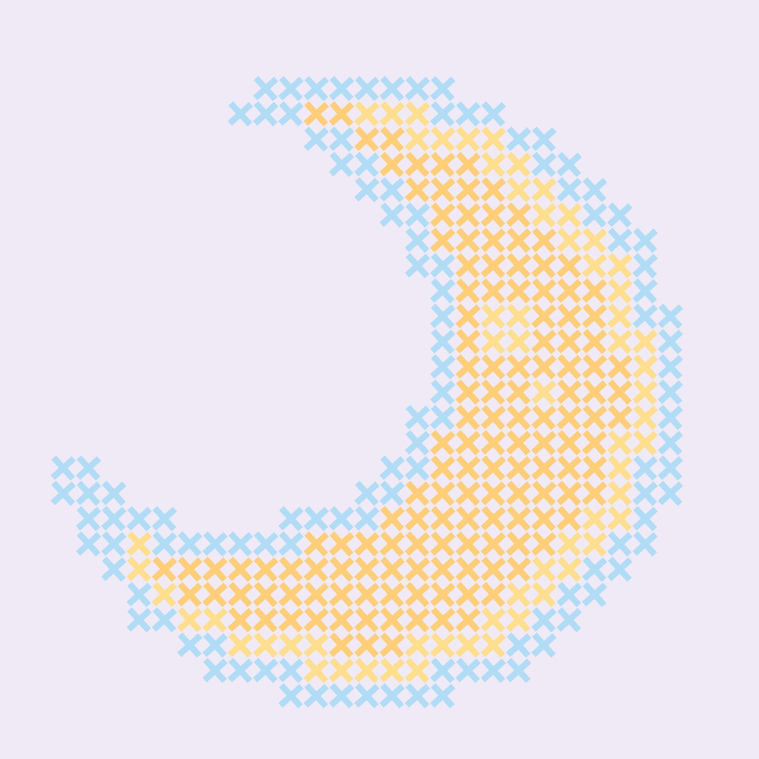 Digital Cross Stitch Pattern - image 1 - student project
