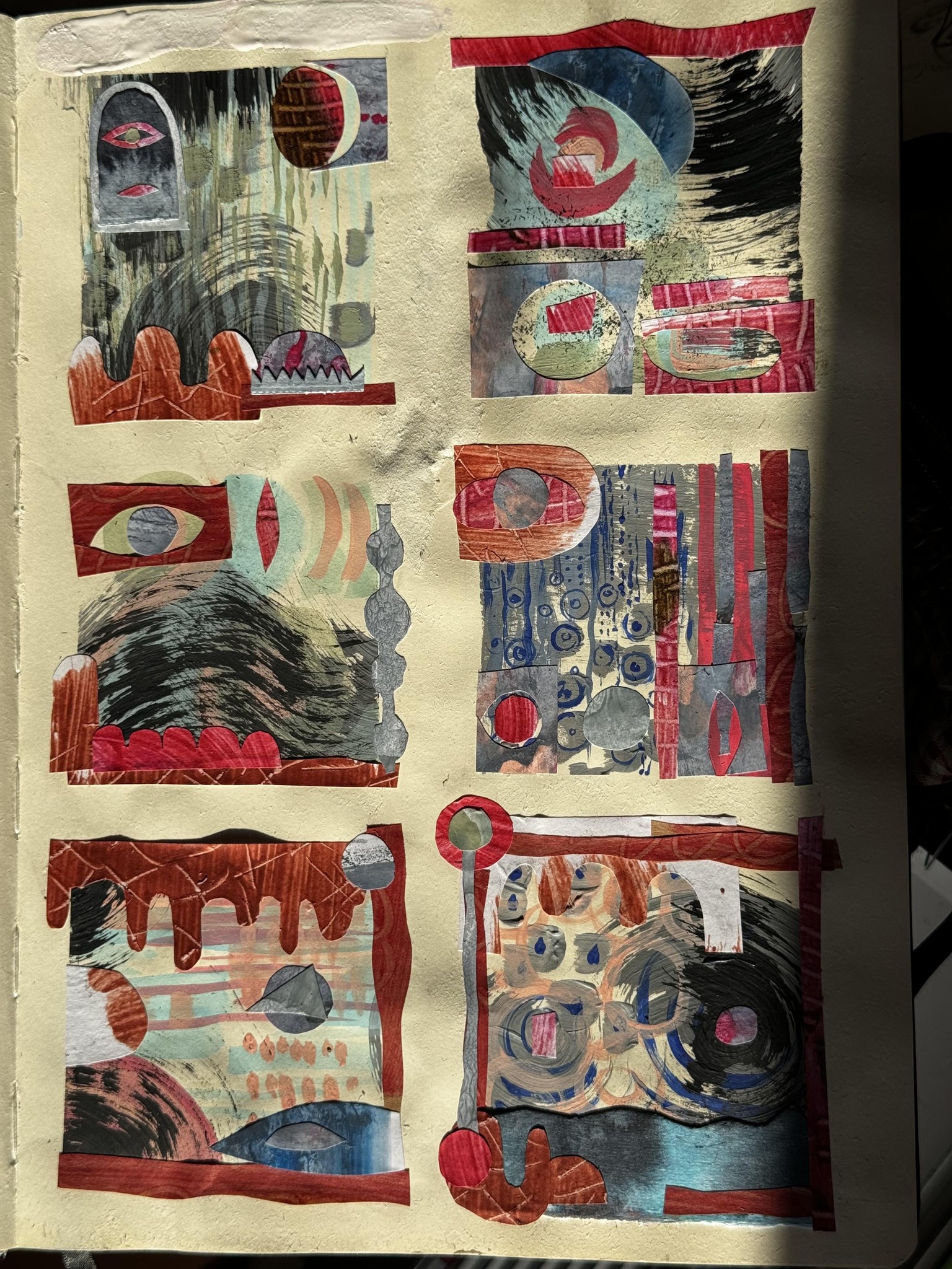 Gouache and Collage - image 7 - student project
