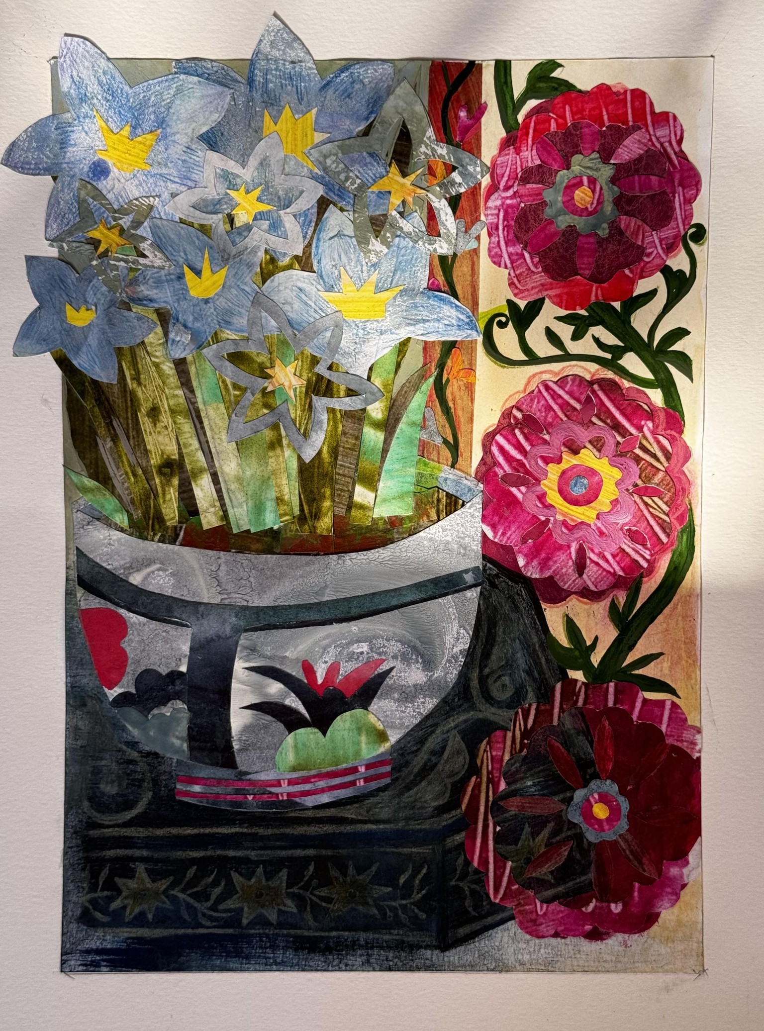 Gouache and Collage - image 1 - student project