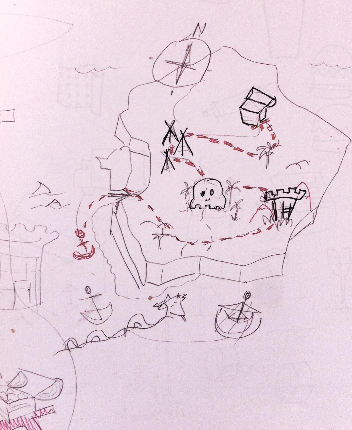 Treasure Map - image 1 - student project