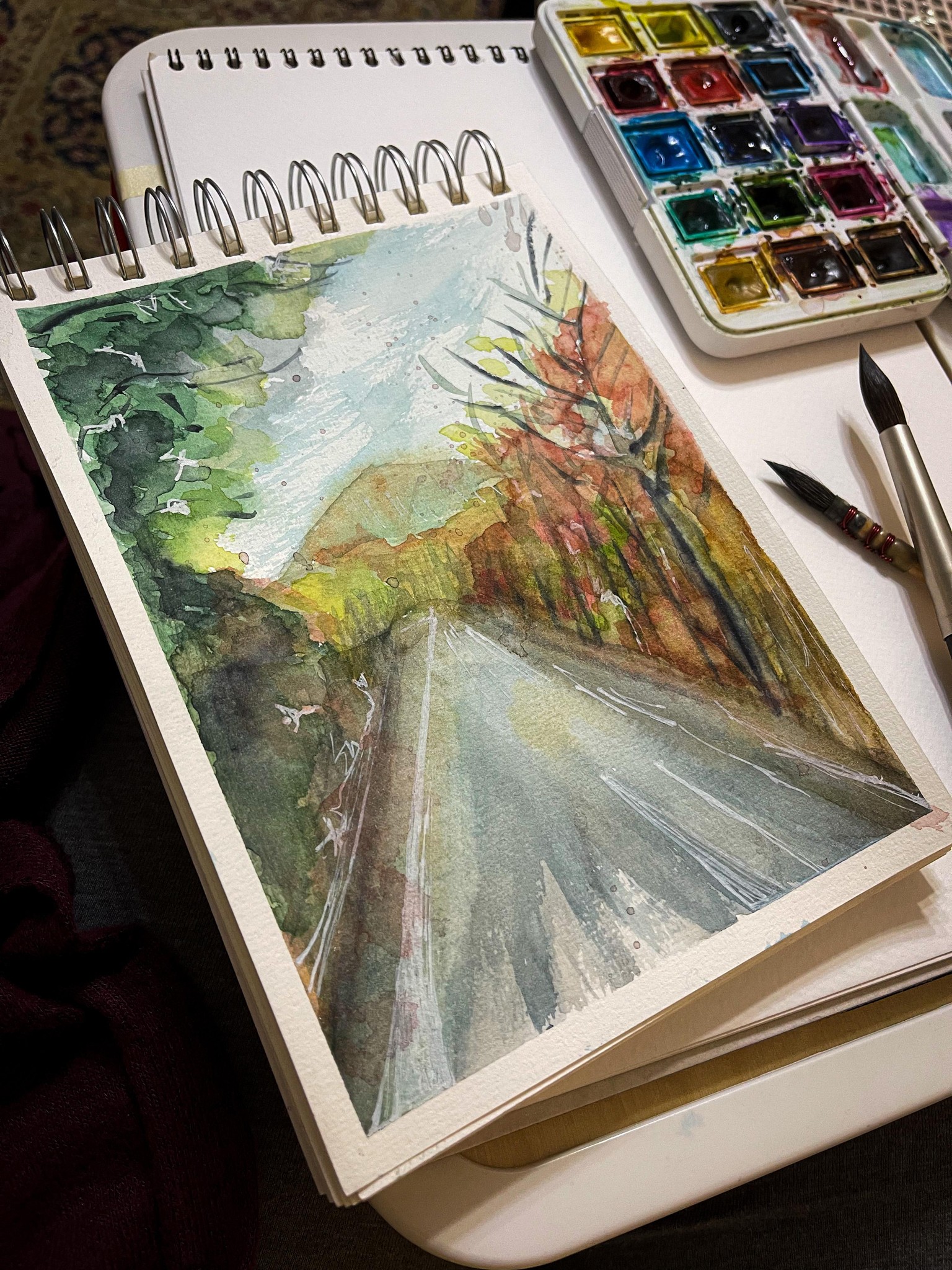 Loose approach to watercolor - image 1 - student project
