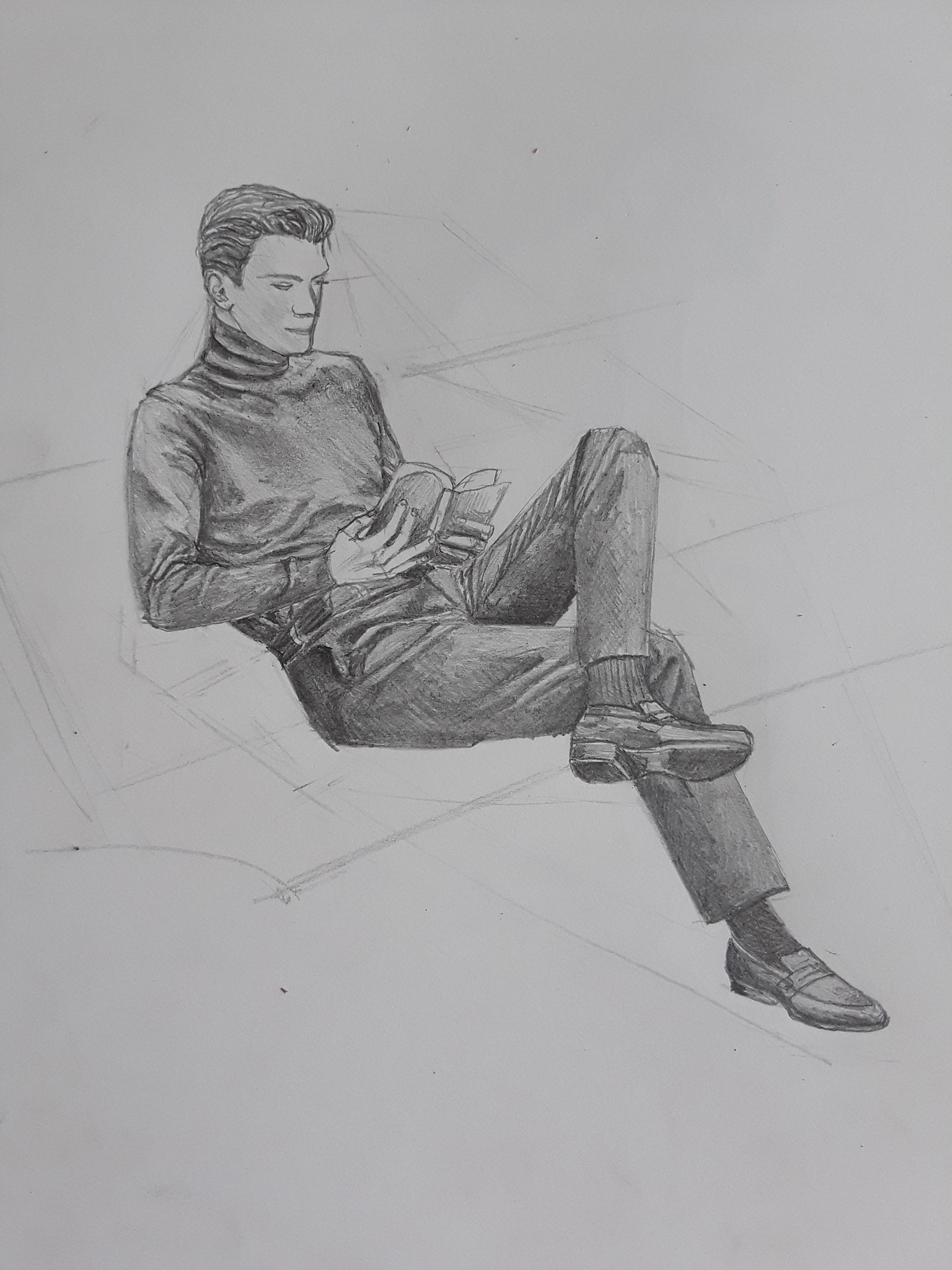 First Figure drawing class series - image 3 - student project