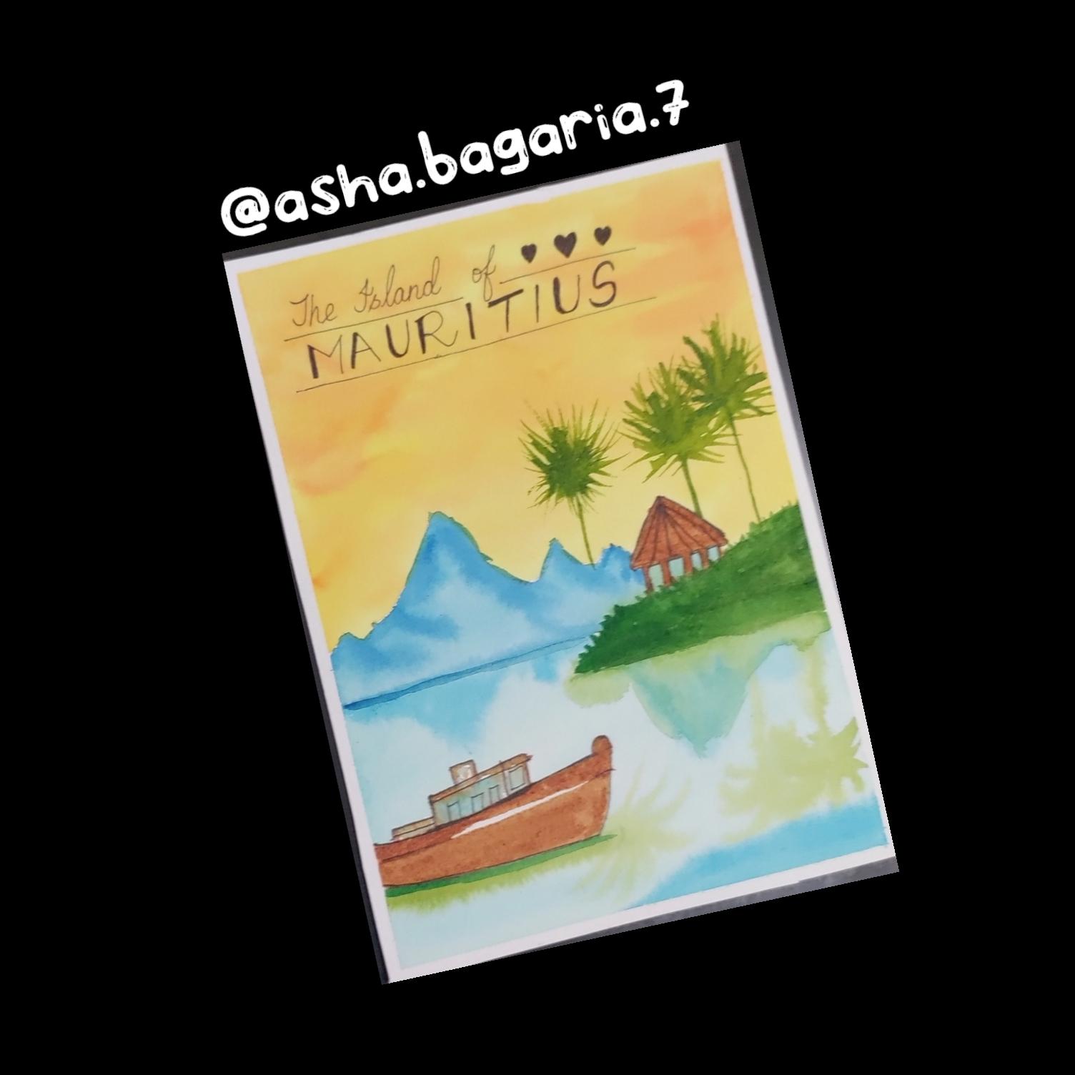 Watercolor landscapes from around the world - image 5 - student project