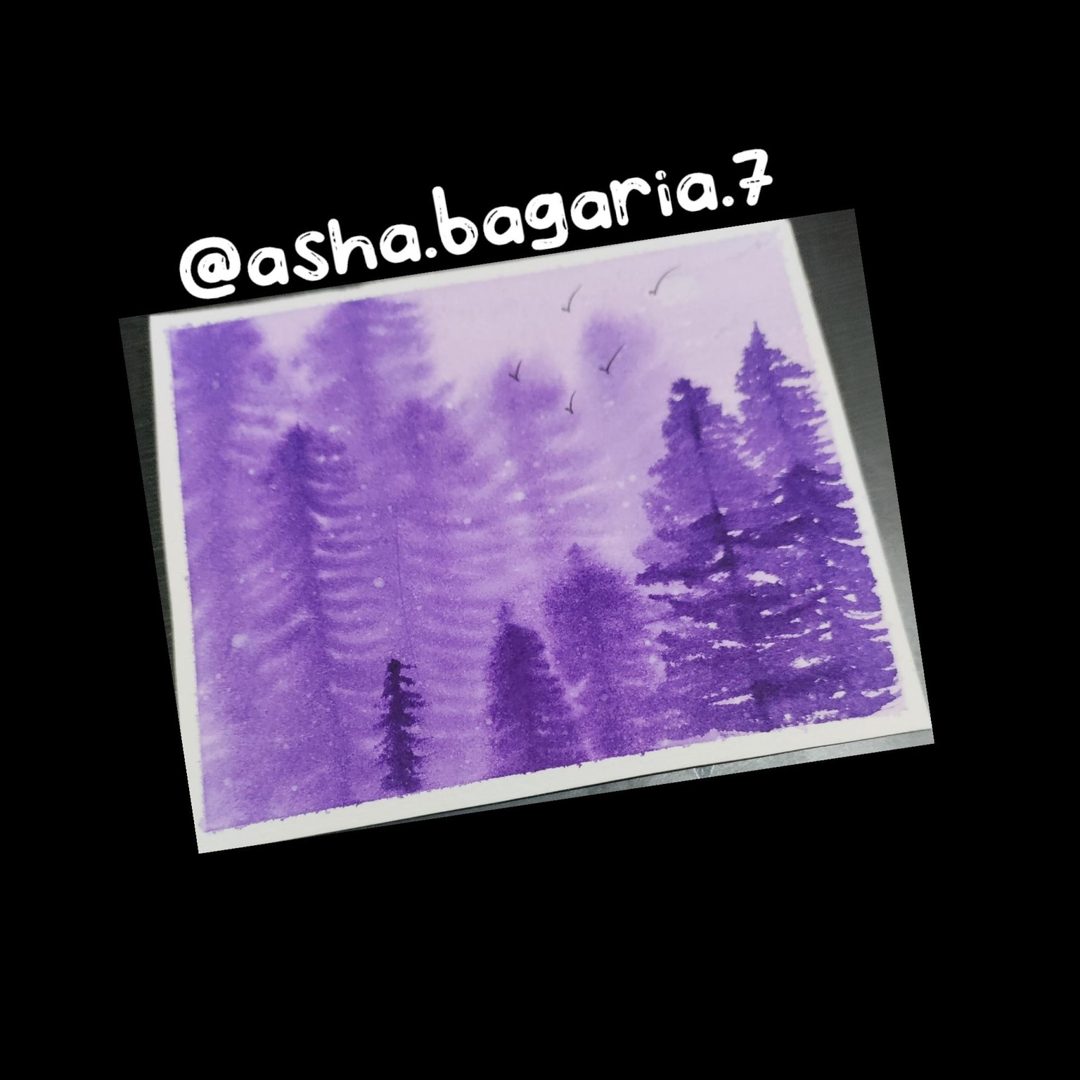 Gorgeous watercolor mistypines - image 2 - student project
