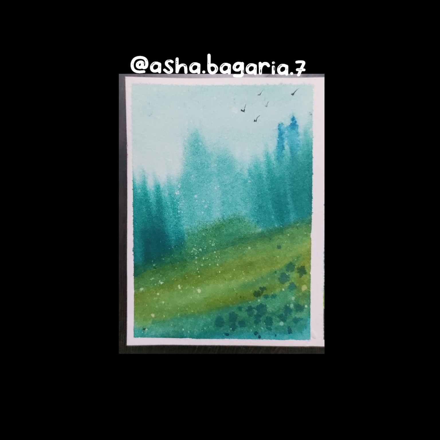 Gorgeous watercolor mistypines - image 5 - student project