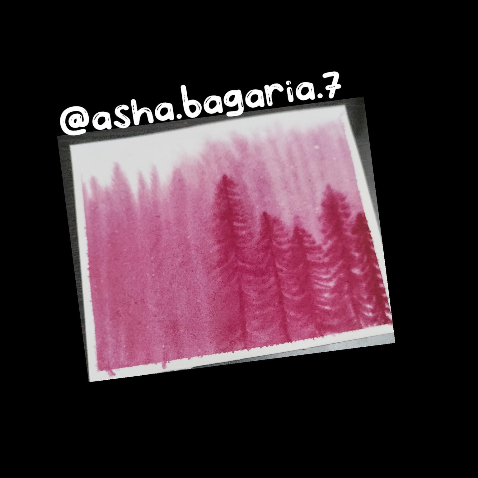 Gorgeous watercolor mistypines - image 1 - student project