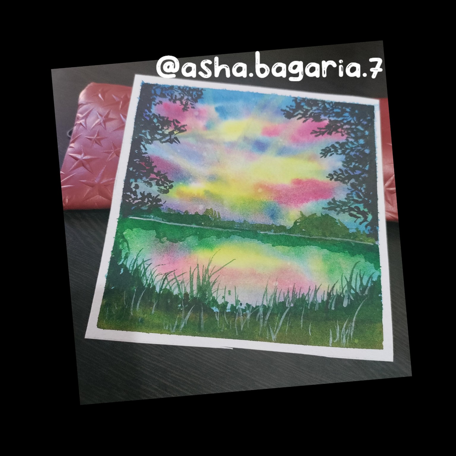 Watercolor meadows - image 1 - student project