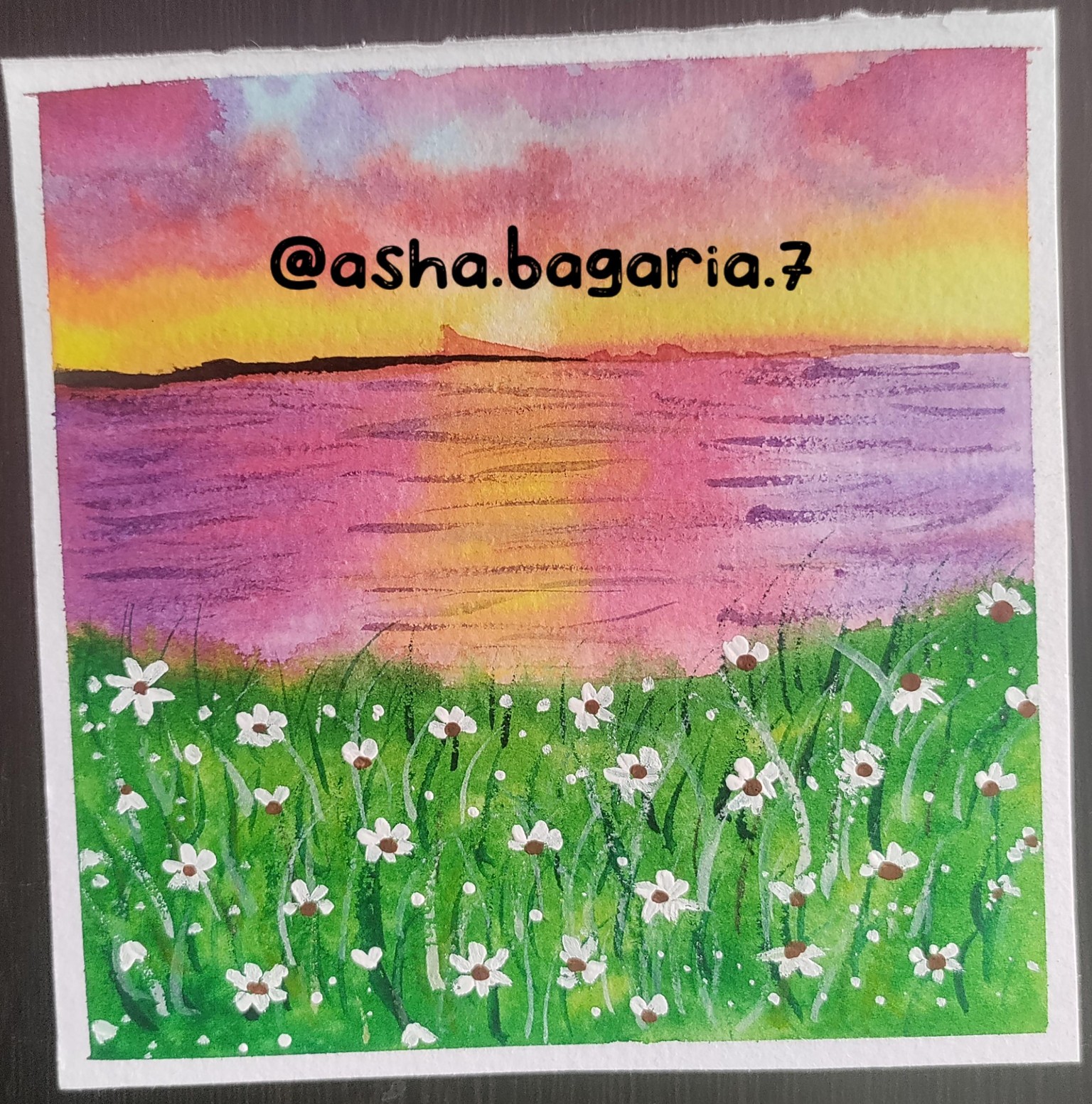 Watercolor meadows - image 5 - student project