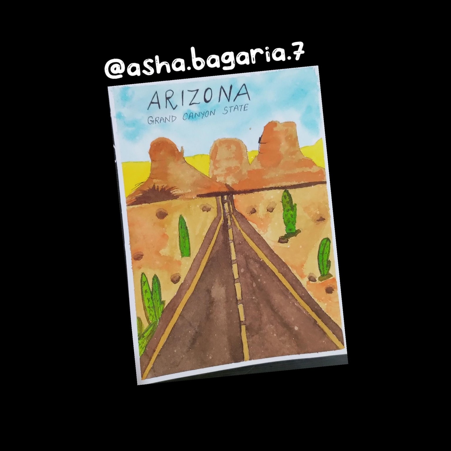 Watercolor landscapes from around the world - image 4 - student project