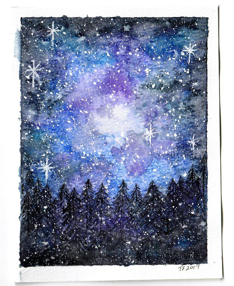 Snowy starry - image 2 - student project