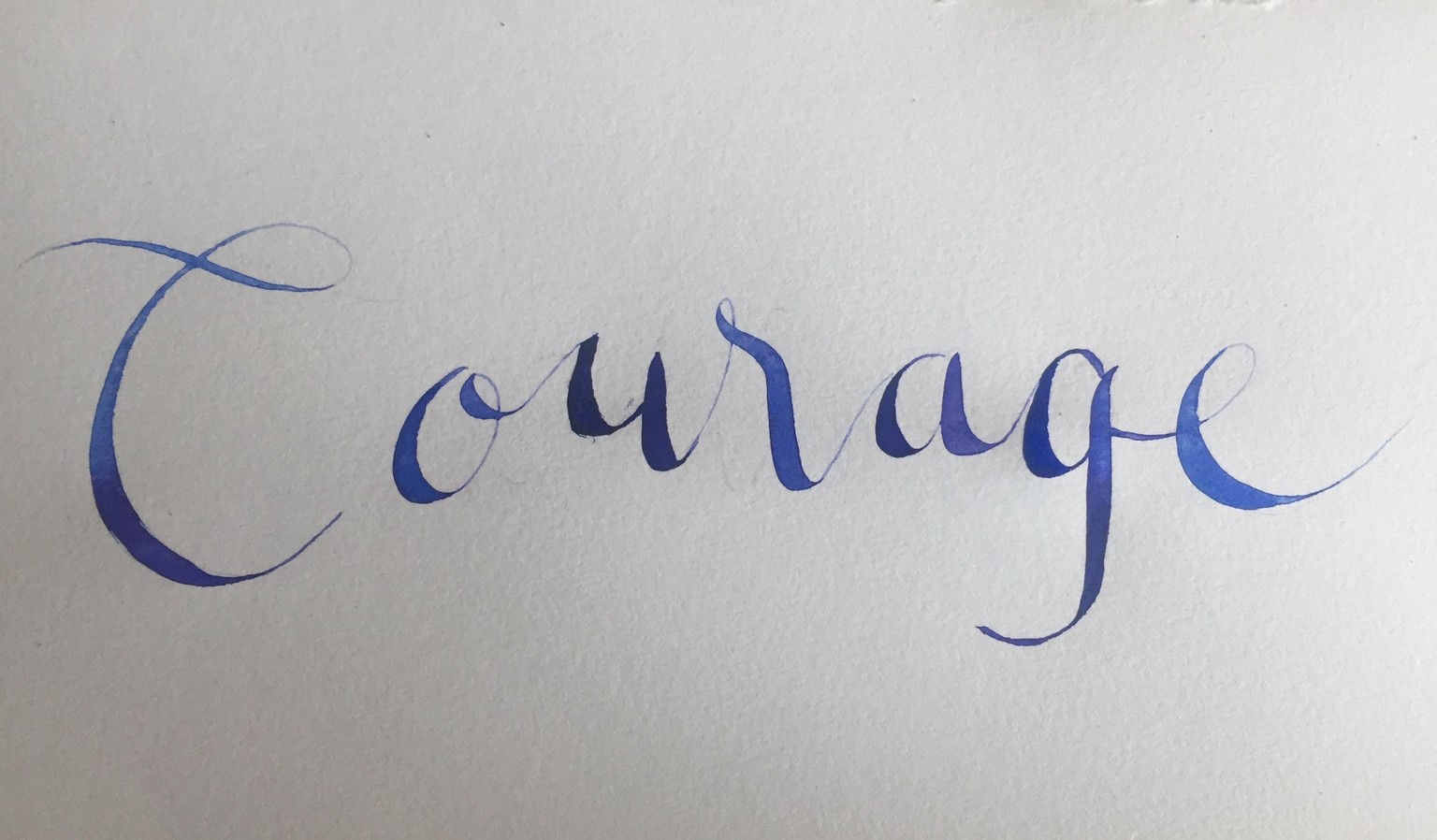 Gouache ink experiments - image 3 - student project