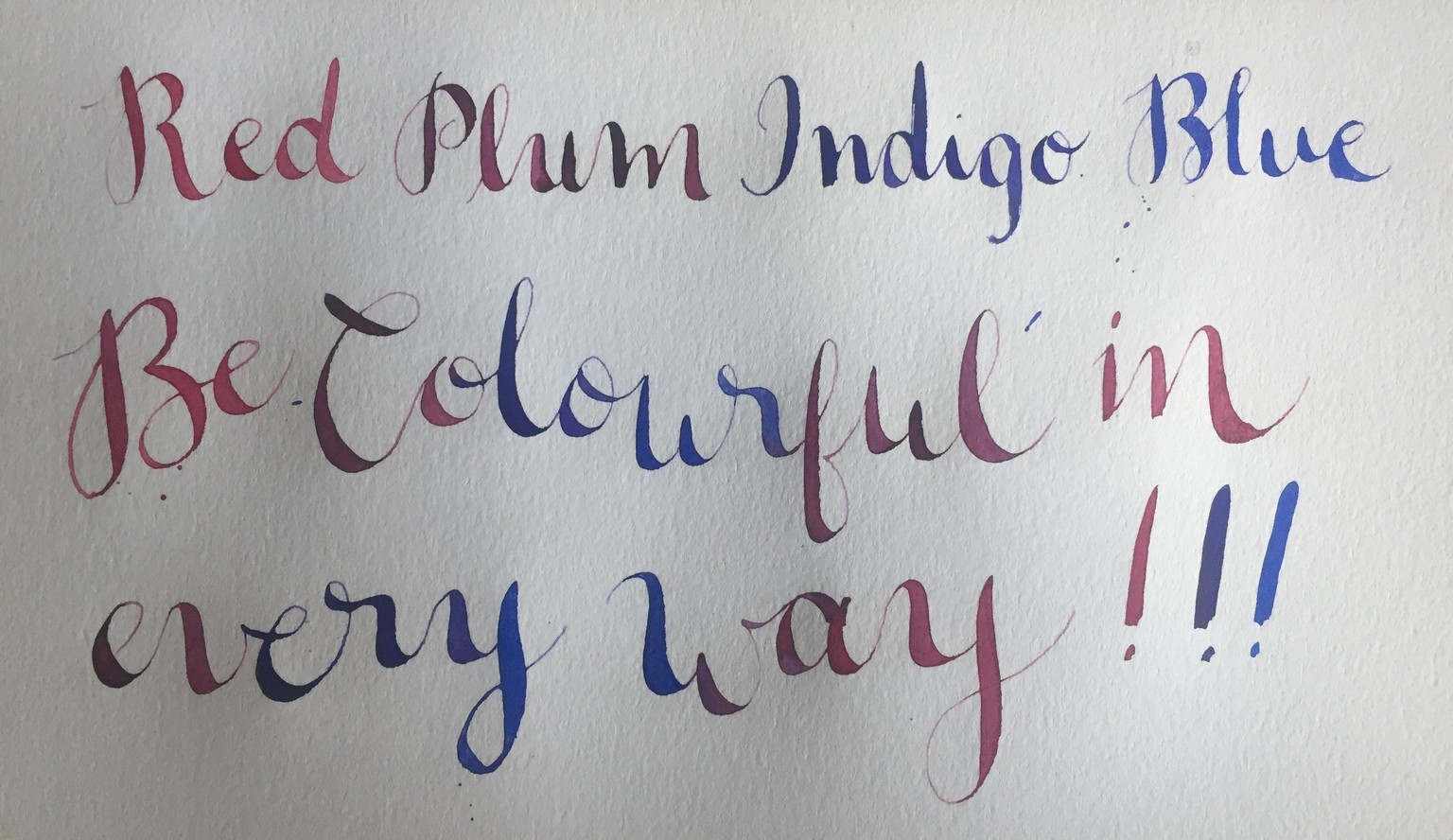 Gouache ink experiments - image 2 - student project