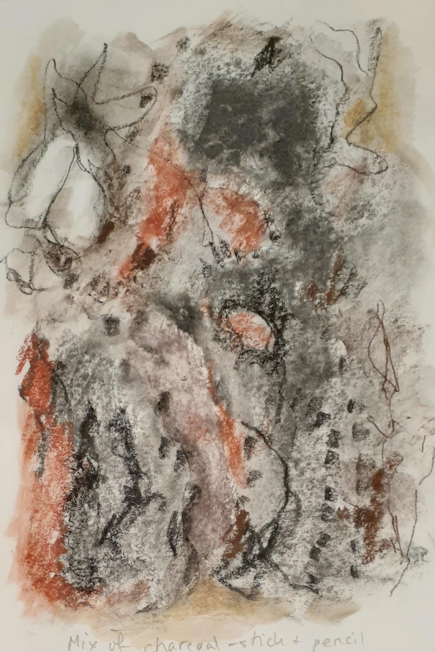 4 more abstracts in charcoal - image 2 - student project