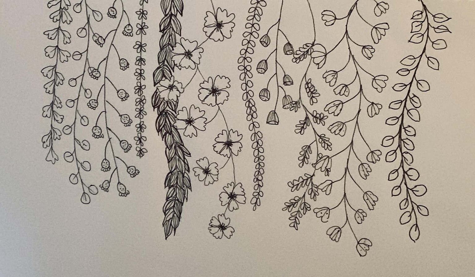 Floral cascade - image 1 - student project