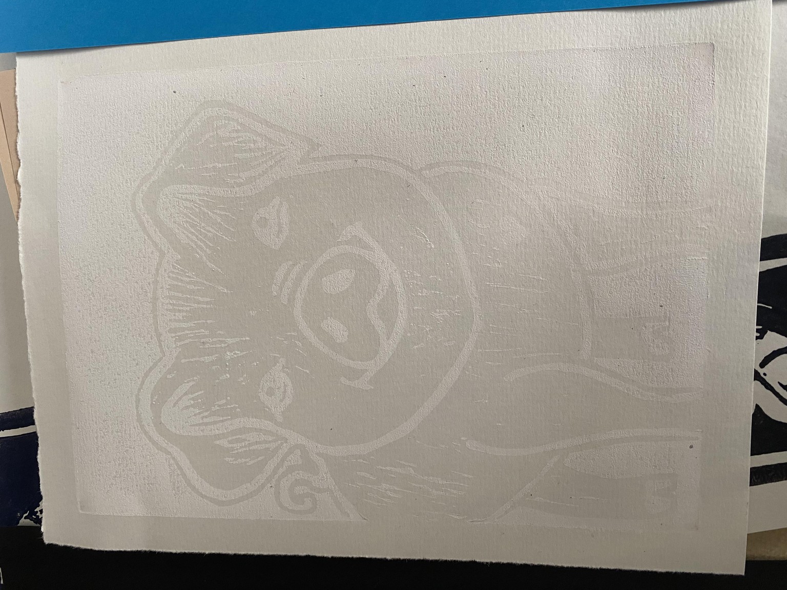 Lino Pig - image 3 - student project