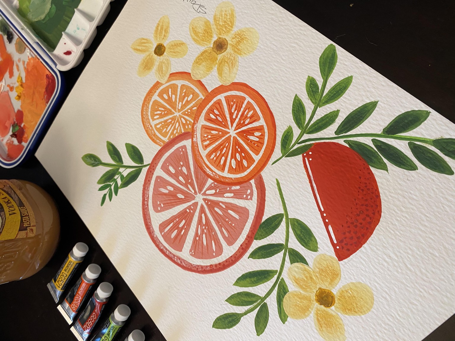Citrus Illustration - image 2 - student project