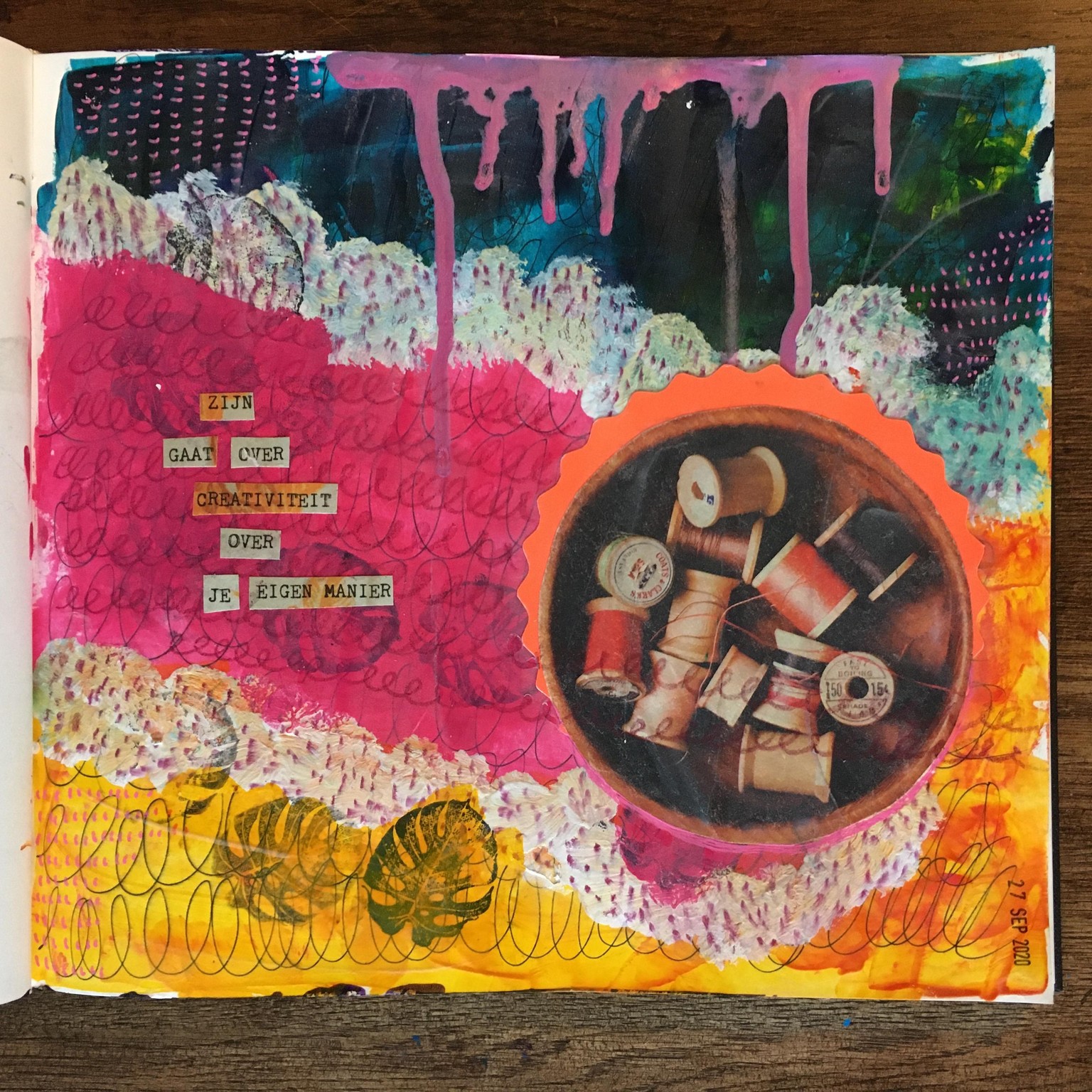 My 20 minute journal pages - image 2 - student project