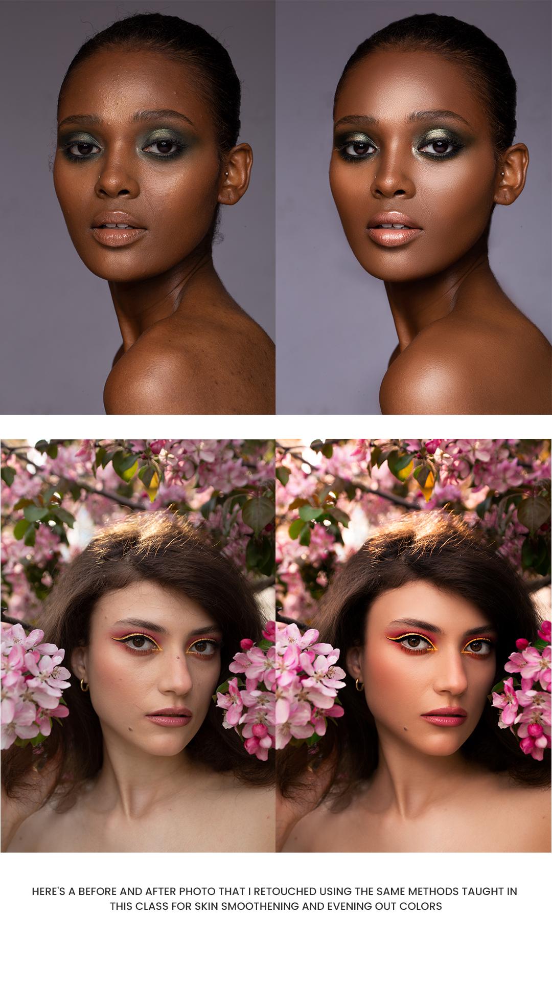Photo Retouch Before & After - image 1 - student project