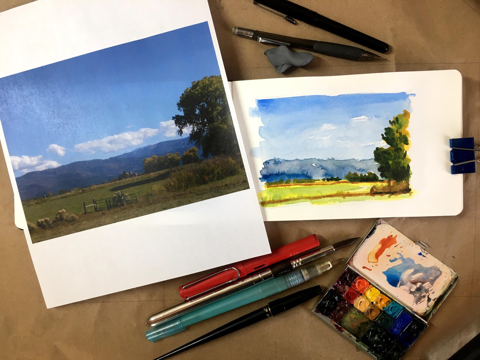 Travel Sketching Project - image 1 - student project
