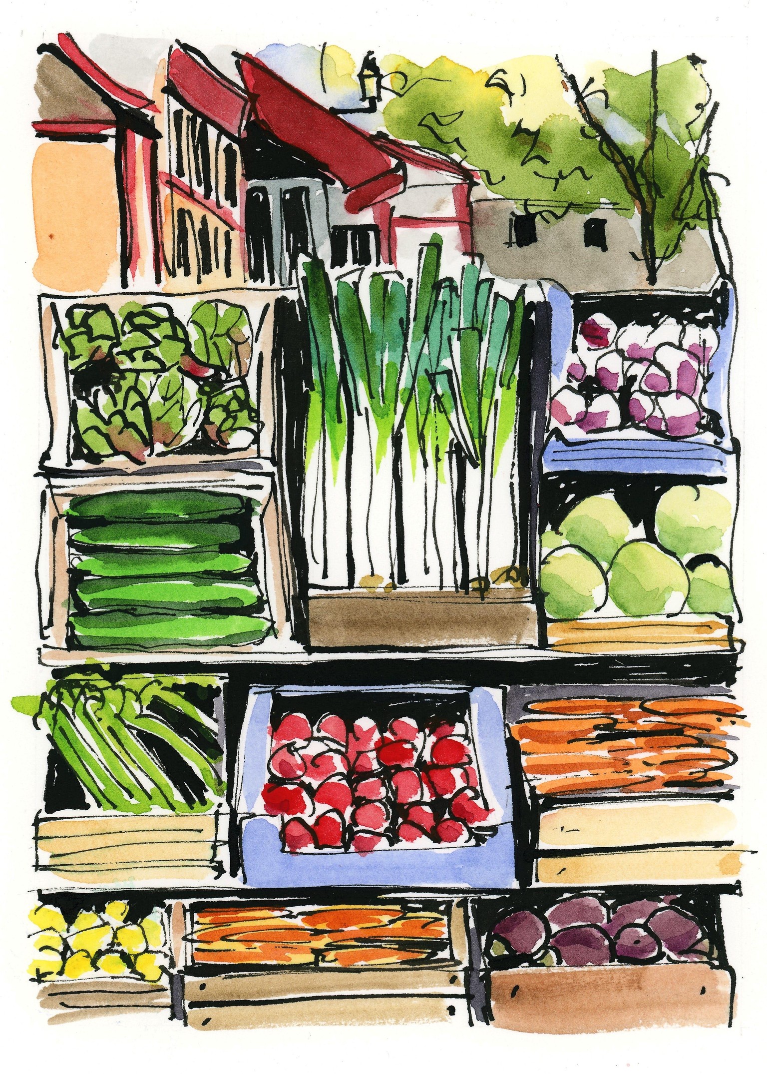 Produce Stand - image 1 - student project