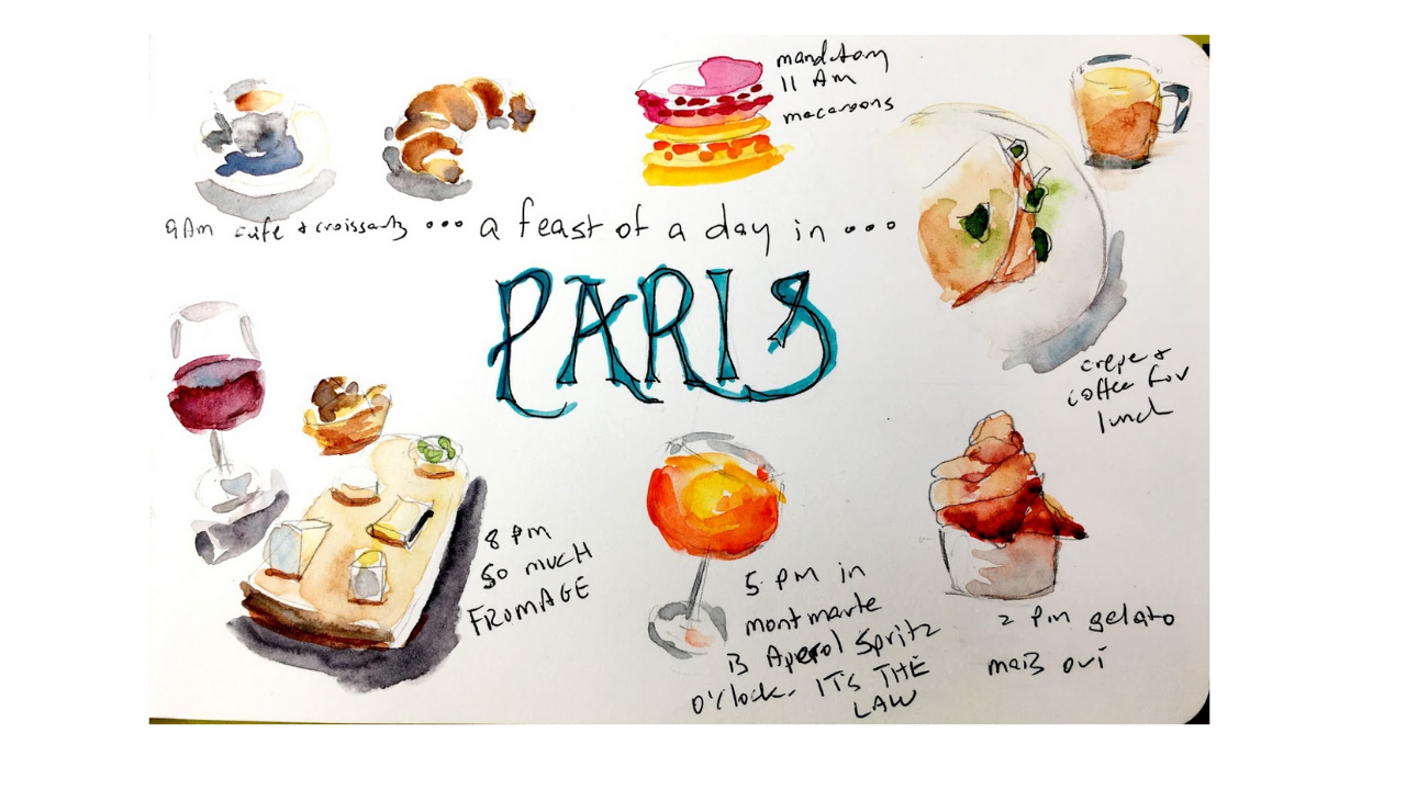 Food & Drink Sketching in Paris! - image 1 - student project