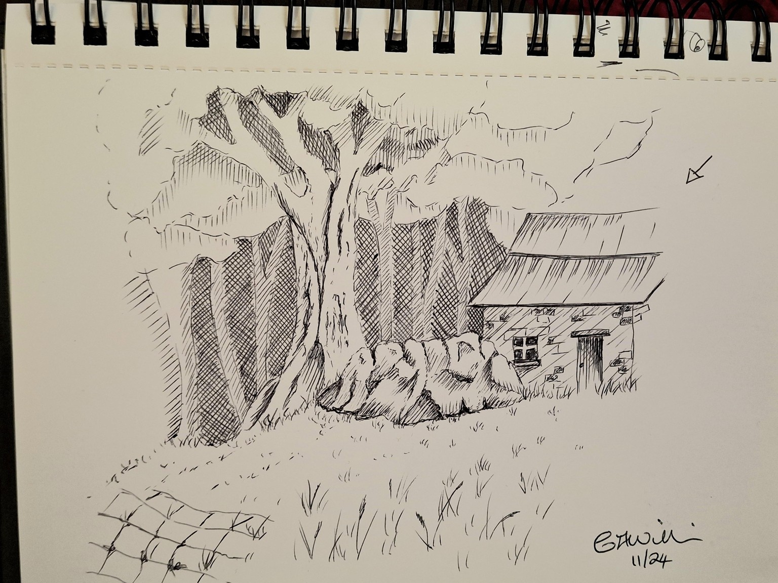 Cabin in the wood - image 1 - student project