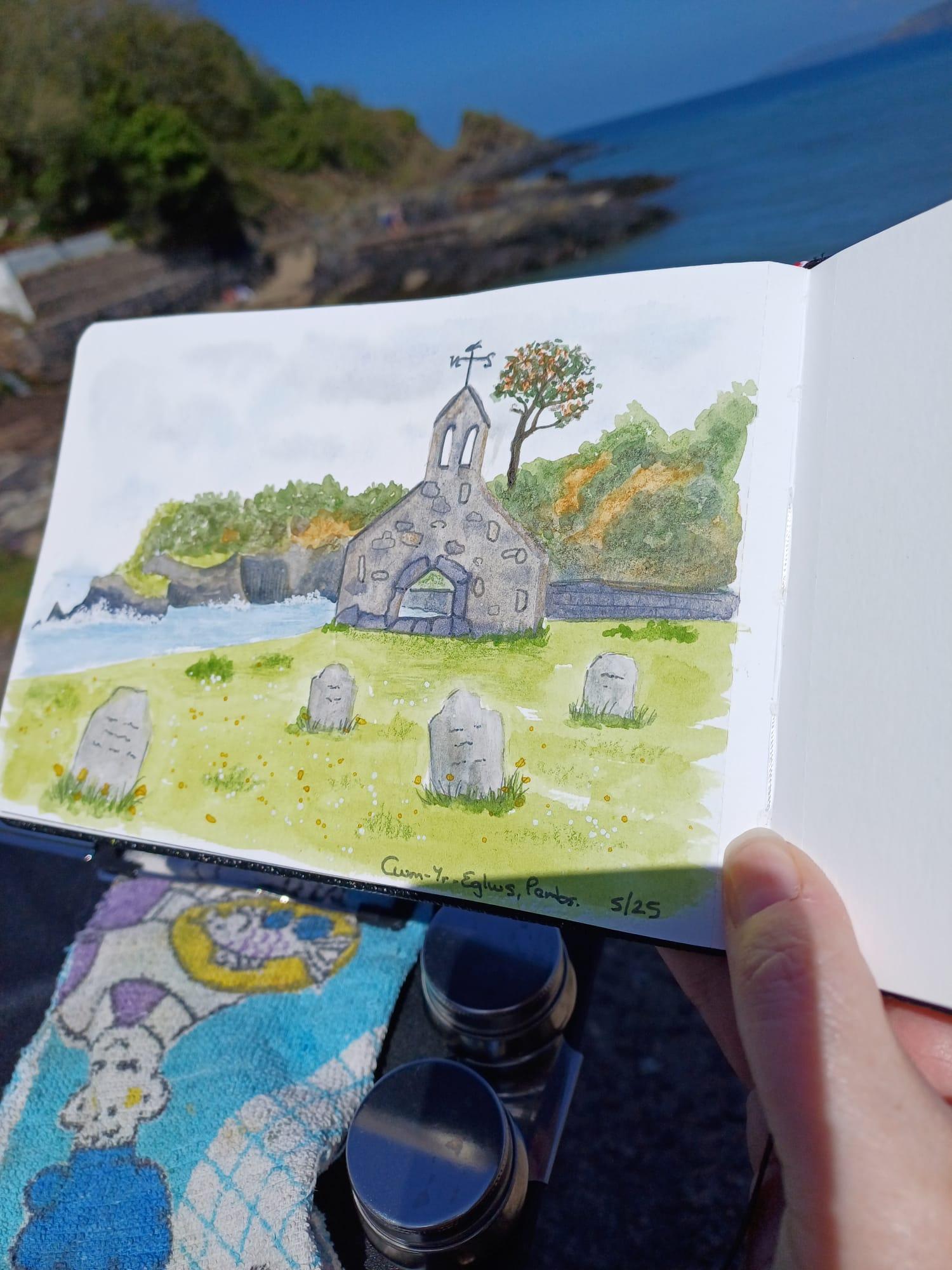 En plein air in West Wales - image 1 - student project