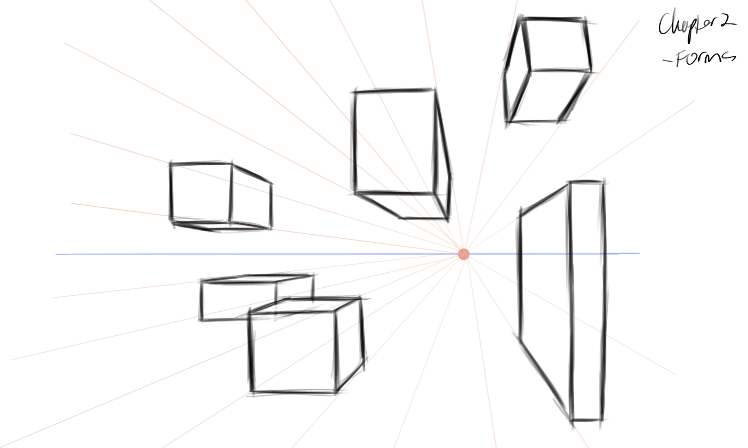 Practice (Gesture, Form, Shape, Perspective) - image 5 - student project