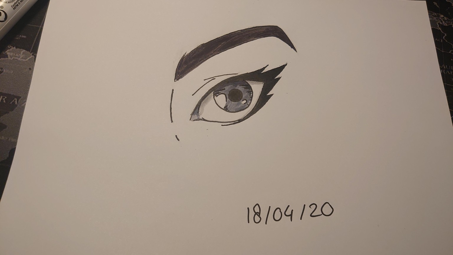 Drawing Comic Eyes - image 6 - student project