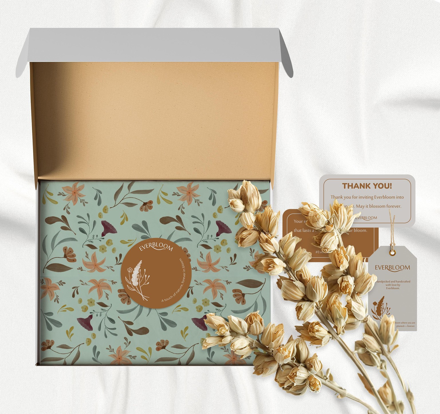 Custom tissue design mockup - image 1 - student project