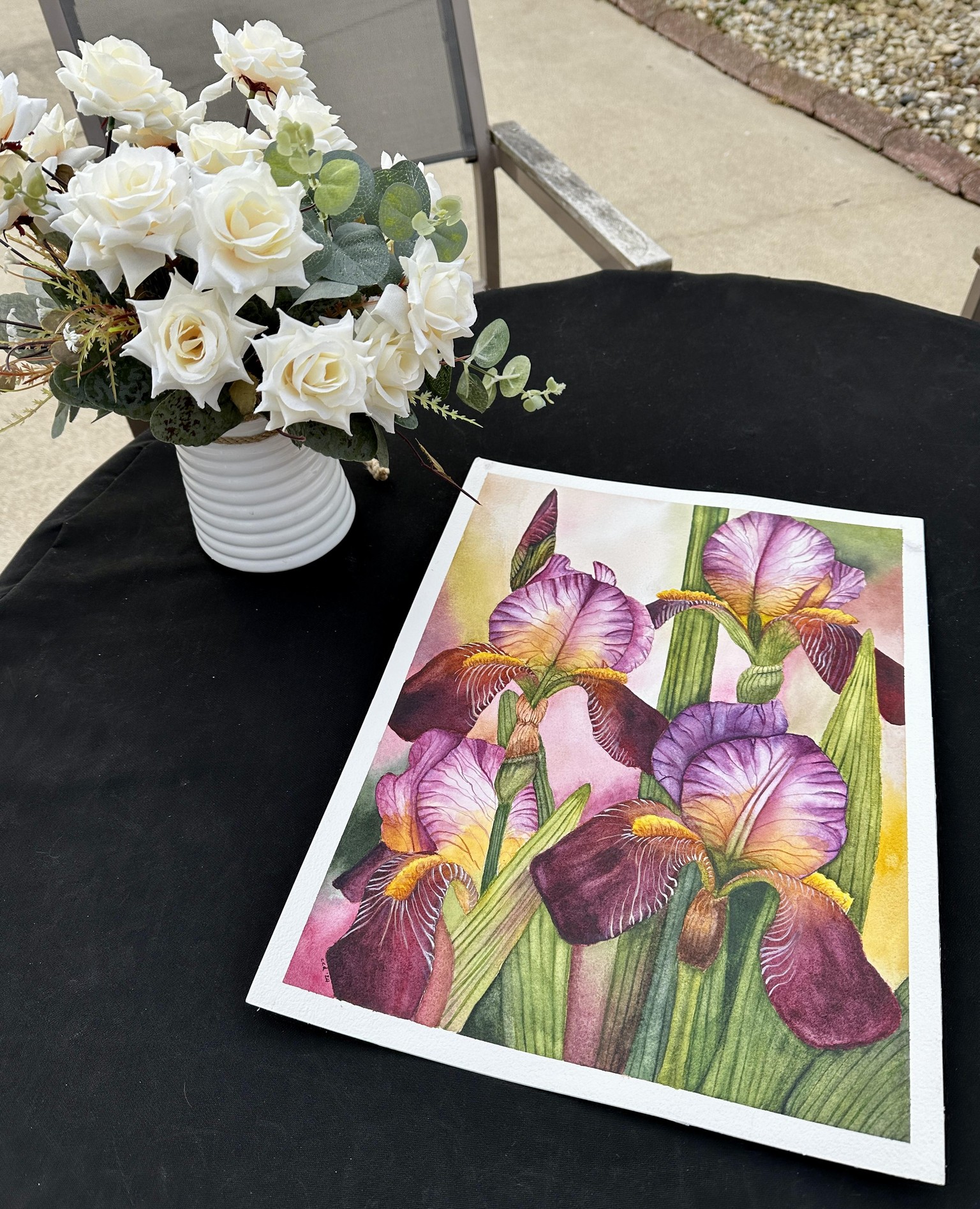 Bearded Irises - image 2 - student project