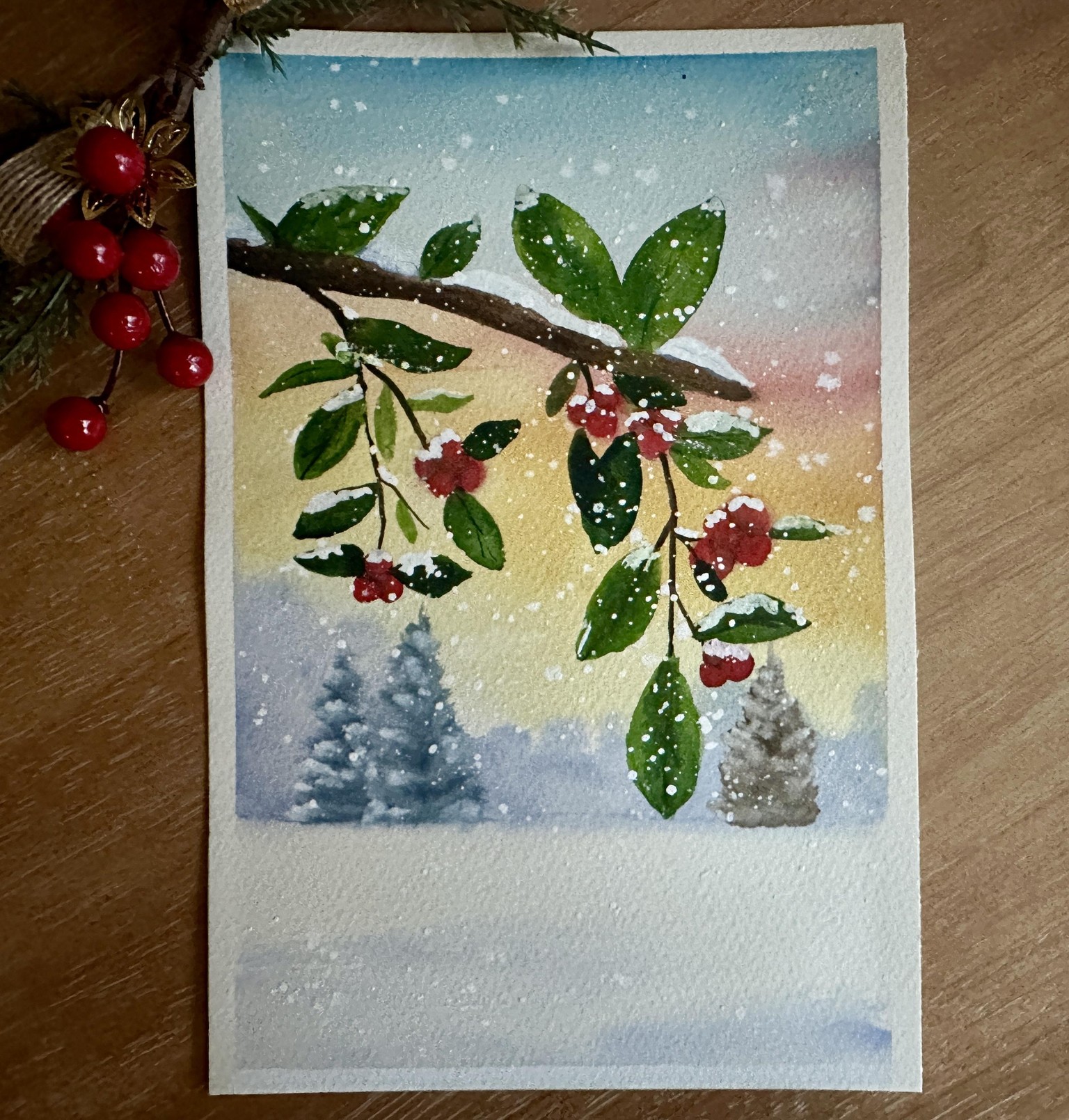 15 Festive Paintings for a Magical Christmas - image 11 - student project
