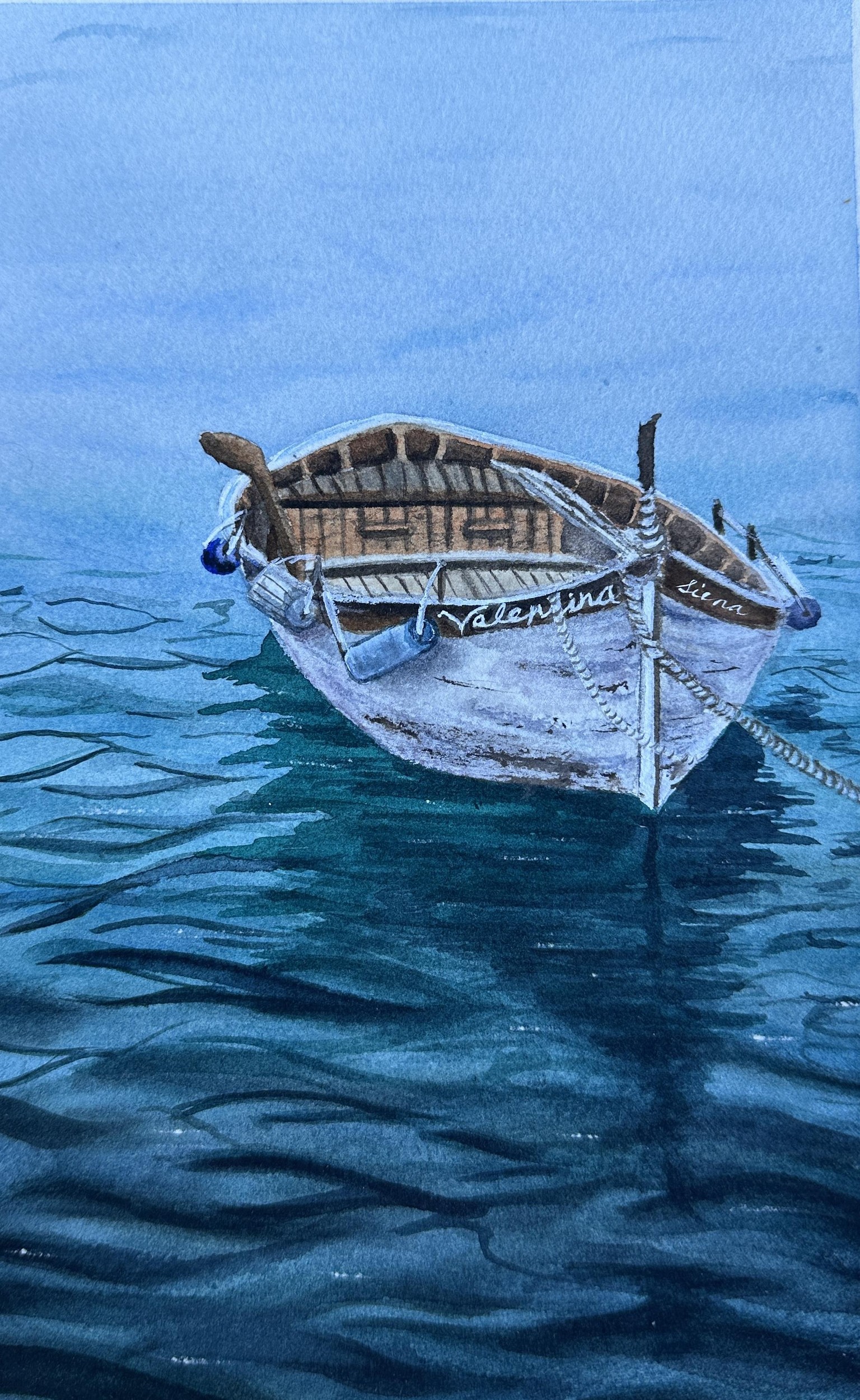 Watercolor Seascapes - image 1 - student project