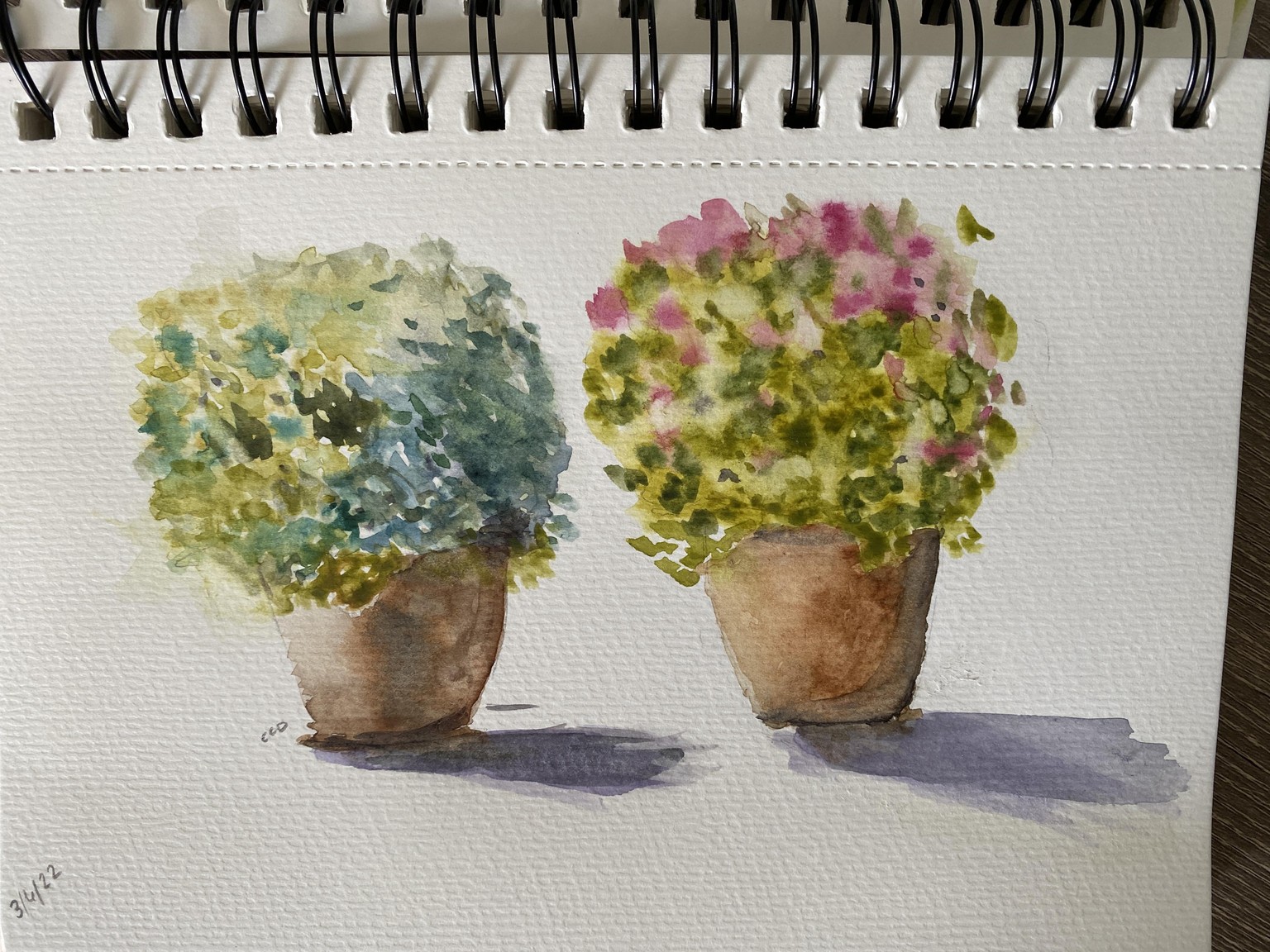 Then and Now - Getting Ready to Start a Sketchbook Journey - image 1 - student project