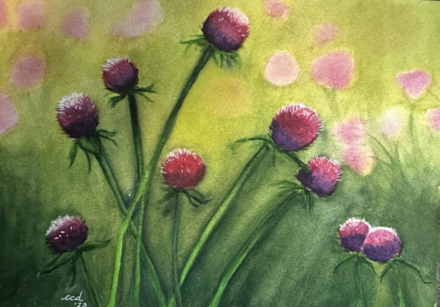 Blossom to Bloom Spring Paintings - image 4 - student project