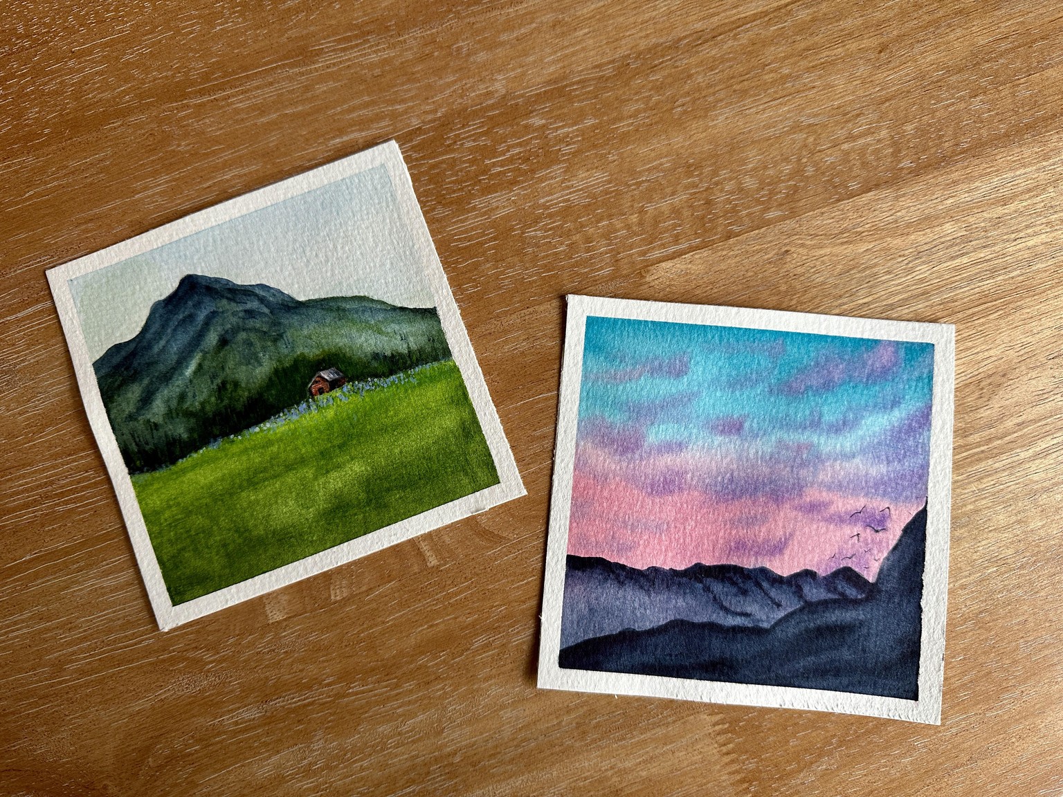 30 Days of Mini Watercolor Landscapes - image 7 - student project