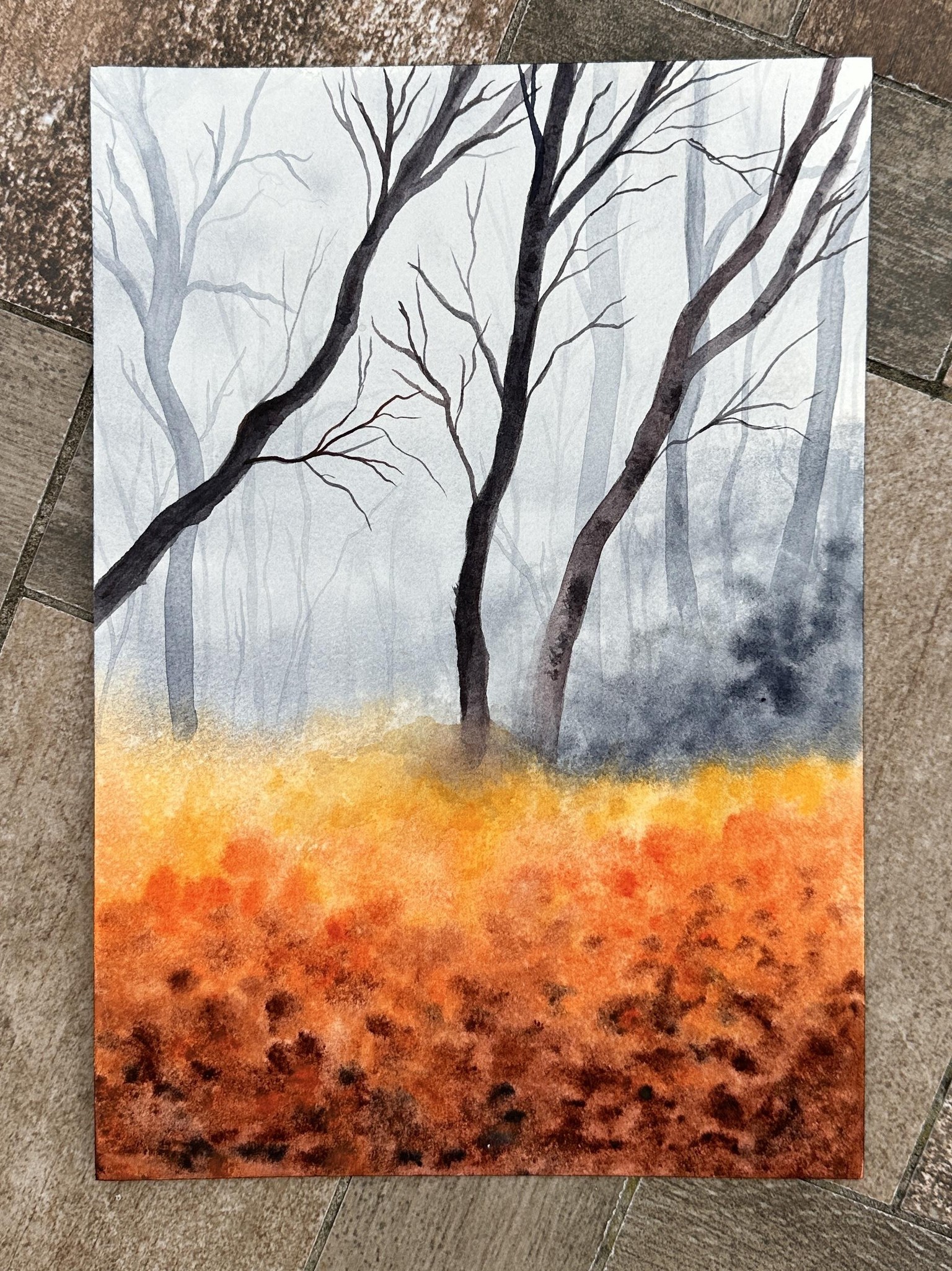 Moody Autumn Forest - image 1 - student project