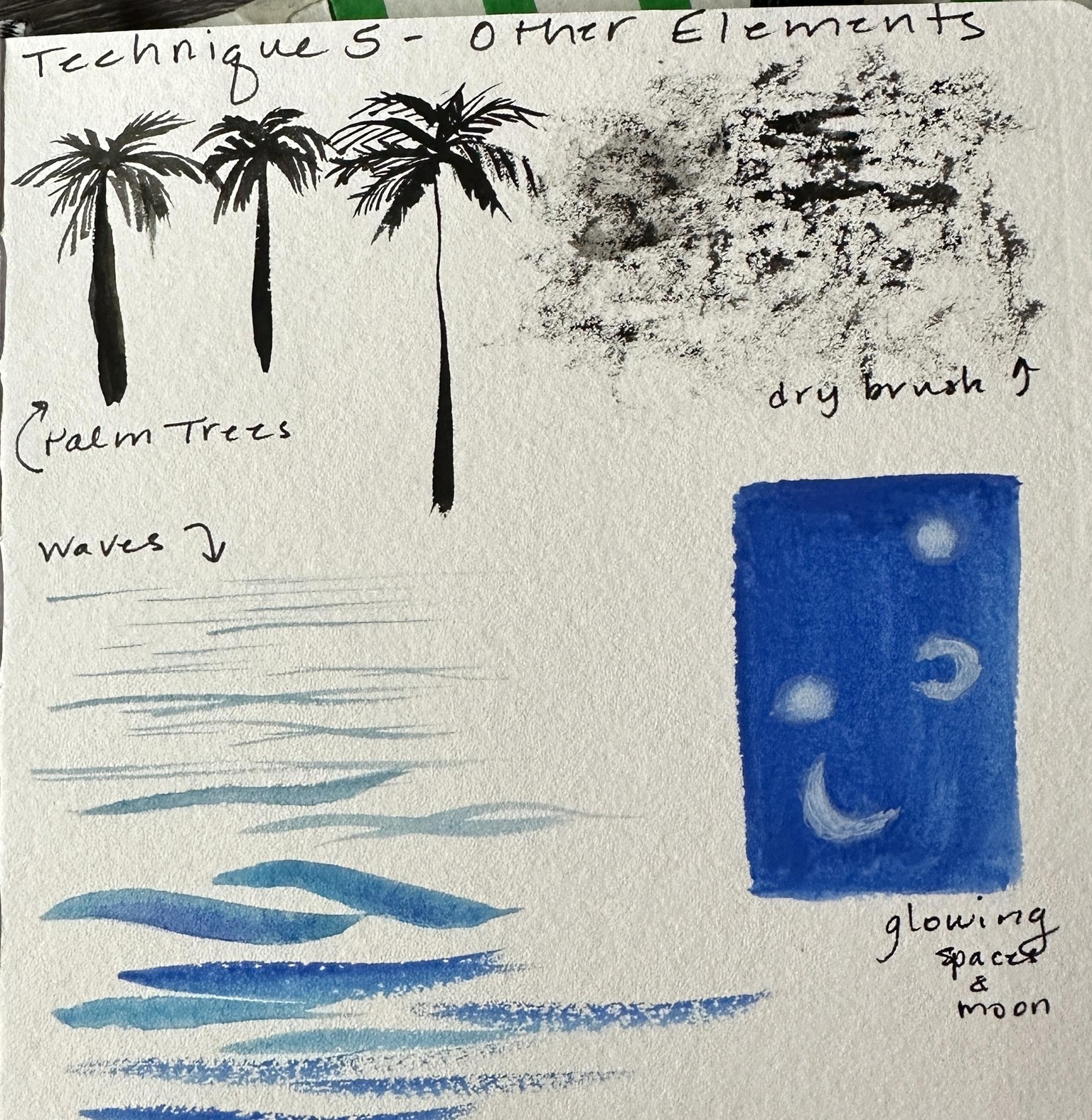30 Gouache Landscapes w/Umashree - image 20 - student project