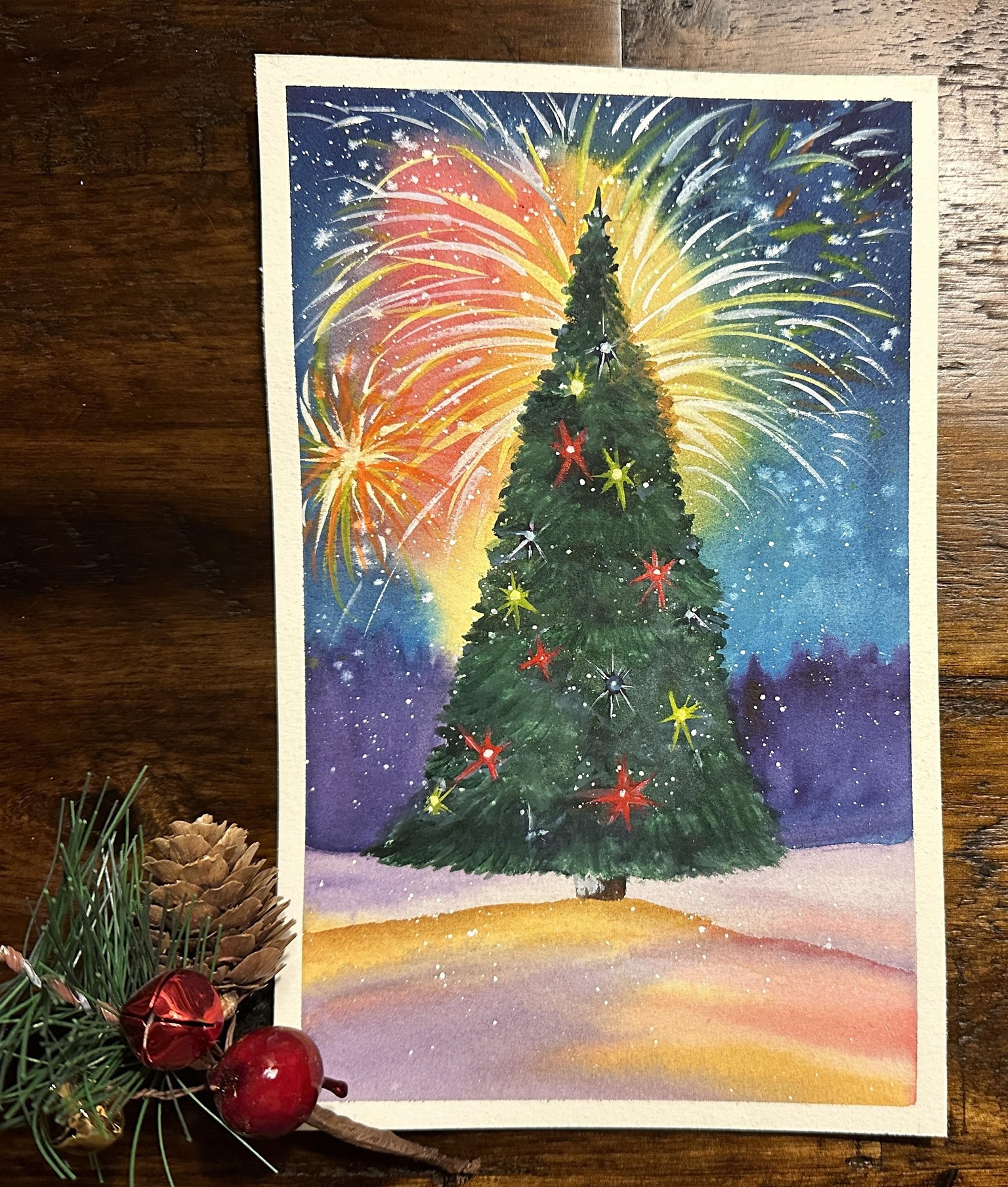 15 Festive Paintings for a Magical Christmas - image 15 - student project